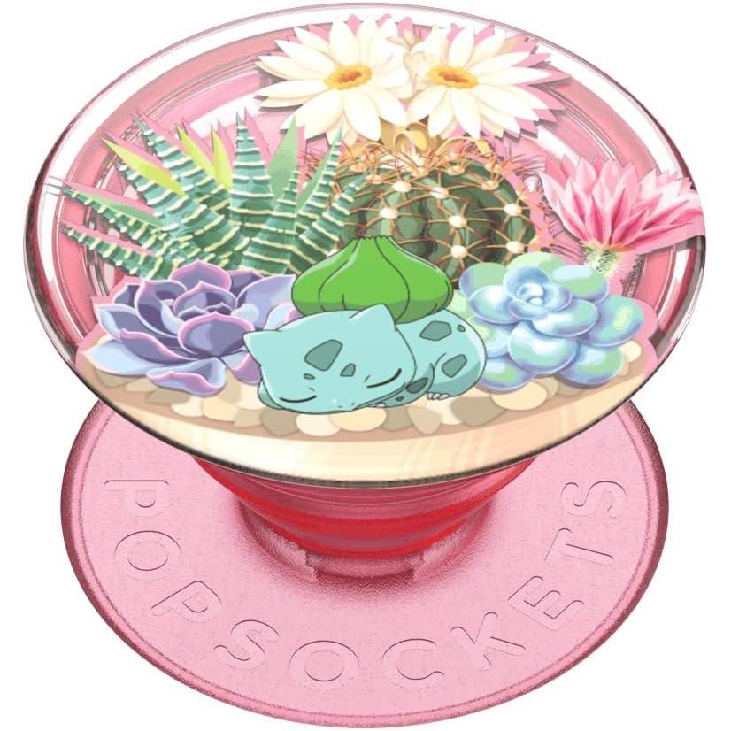 imagePopSockets PopGrip for MagSafe Magnetic Phone Grip amp Stand Swappable Top Secure Grip for iPhone MagSafe Cases Kickstand for HandsFree Viewing Wireless Charging Compatible Ghost GengarTerrarium