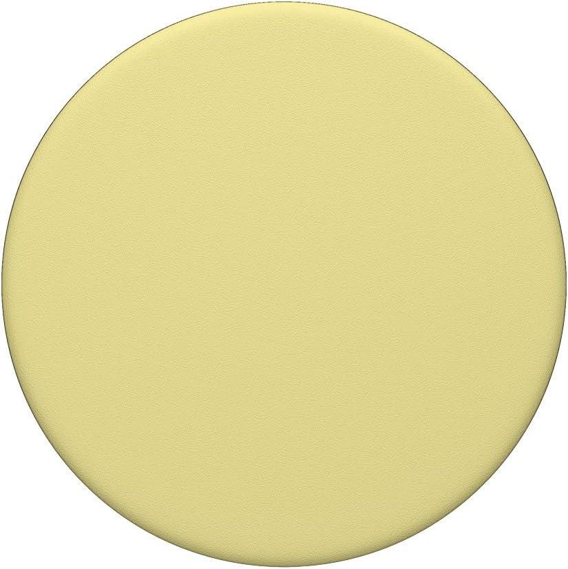 imagePopSockets Phone Grip Butter Yellow PopSockets PopGrip for MagSafeAdhesive PopGrip