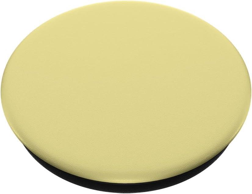 imagePopSockets Phone Grip Butter Yellow PopSockets PopGrip for MagSafeAdhesive PopGrip