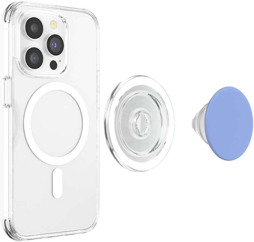 imagePopSockets Phone Grip Periwinkle Blue PopSockets PopGrip for MagSafeMagnetic PopGrip