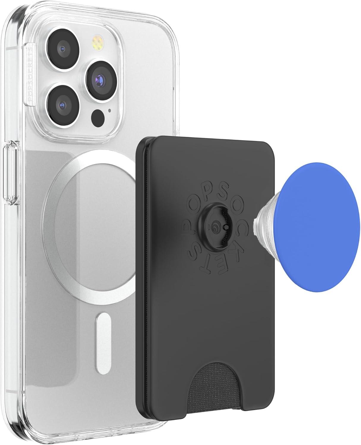 imagePopSockets Phone Grip True Blue PopSockets PopGrip for MagSafeMagnetic PopWallet