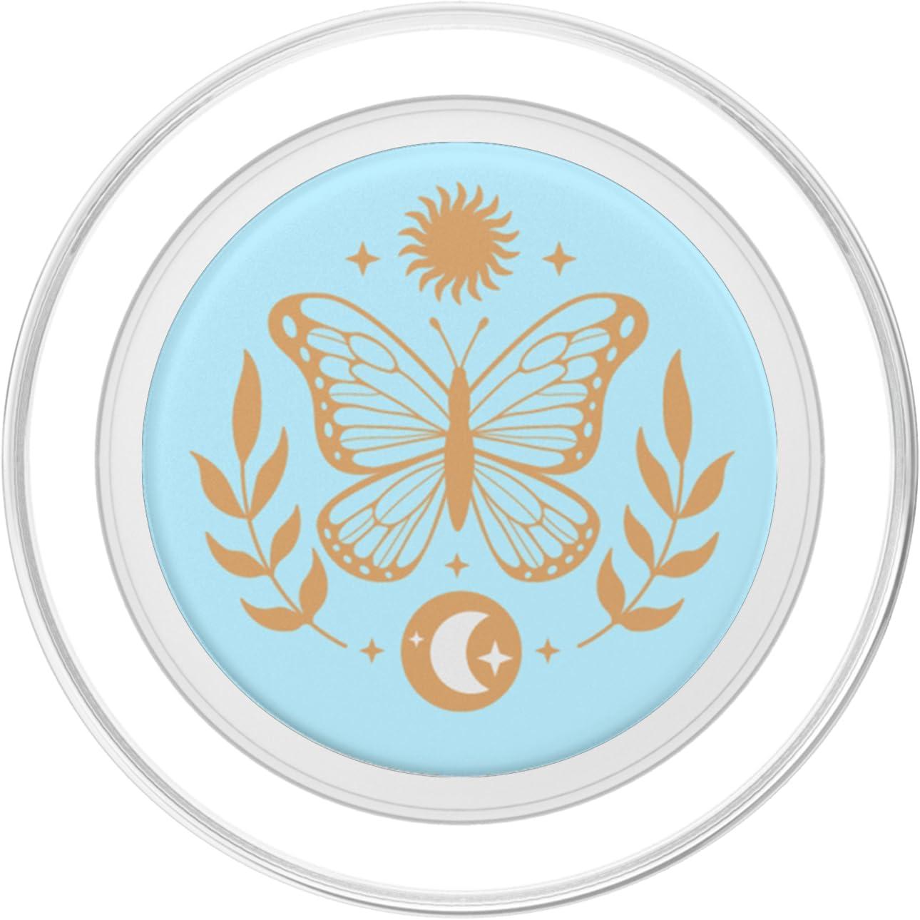 imagePopSockets Celestial Phone Grip Sun amp Moon Butterfly PopSockets PopGrip for MagSafeMagnetic PopGrip
