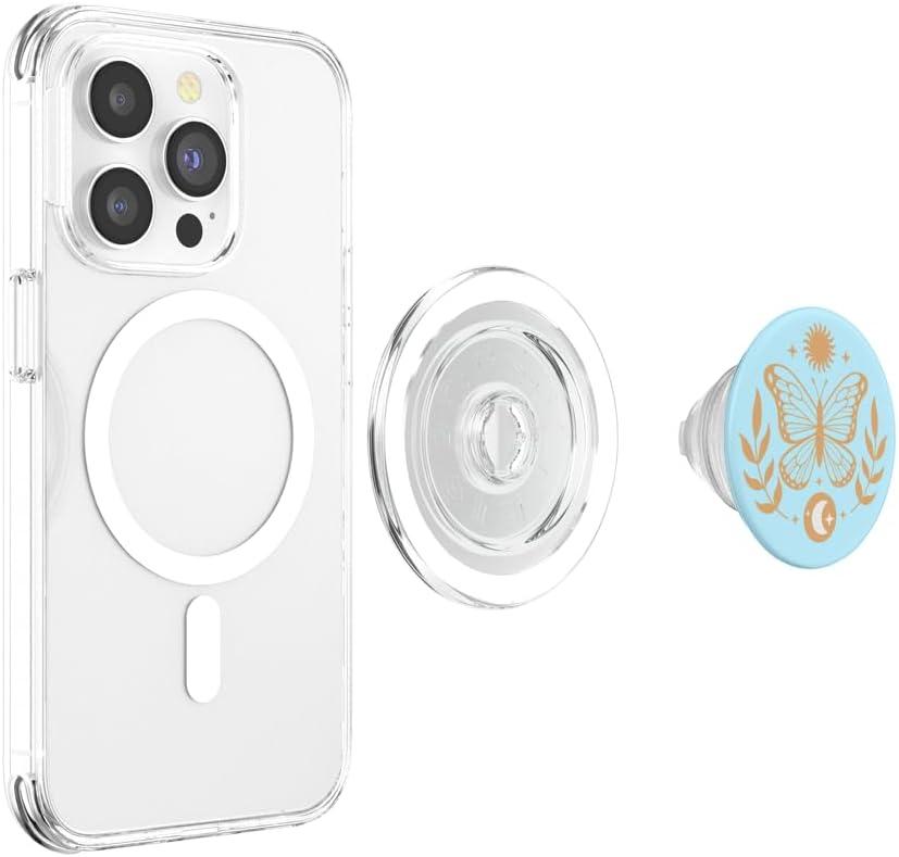 imagePopSockets Celestial Phone Grip Sun amp Moon Butterfly PopSockets PopGrip for MagSafeMagnetic PopGrip