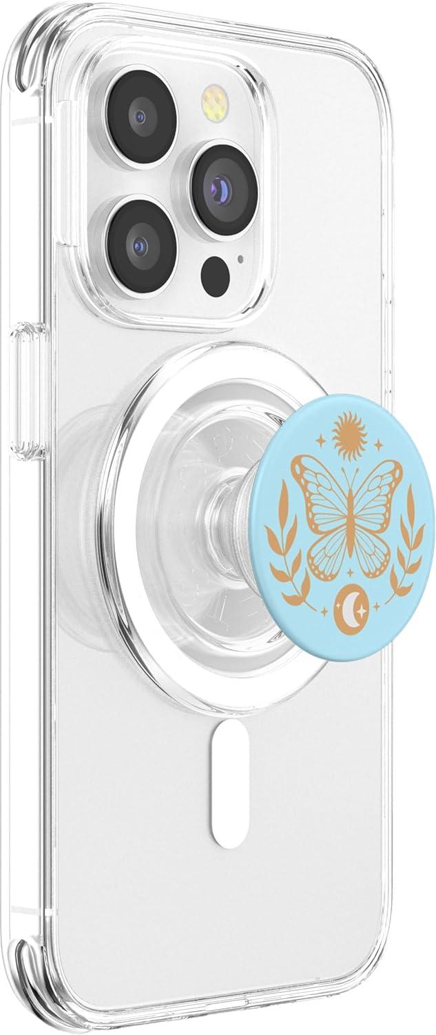 imagePopSockets Celestial Phone Grip Sun amp Moon Butterfly PopSockets PopGrip for MagSafeMagnetic PopGrip