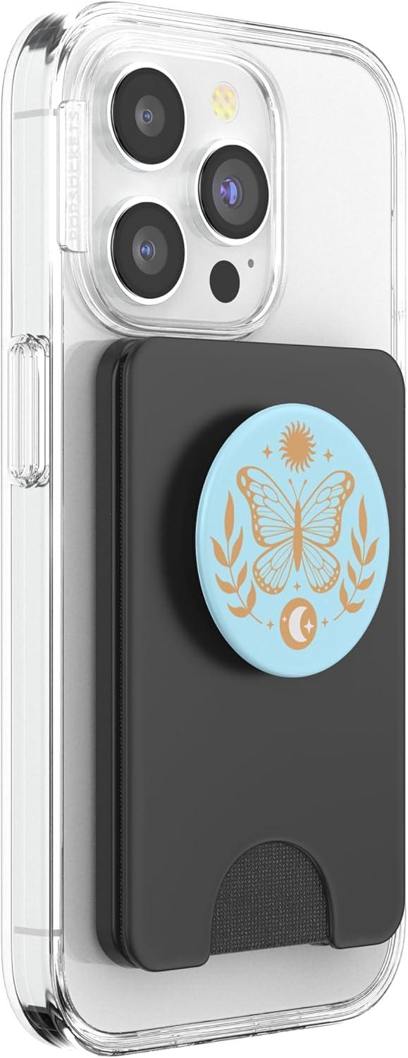 imagePopSockets Celestial Phone Grip Sun amp Moon Butterfly PopSockets PopGrip for MagSafeMagnetic PopWallet