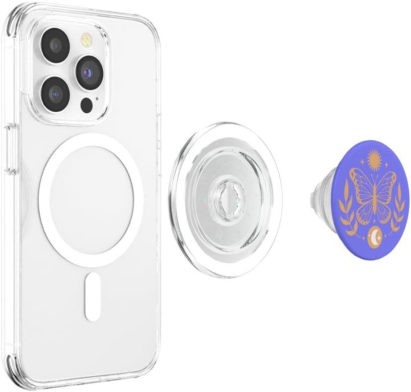 imagePopSockets Celestial Phone Grip Twilight Butterfly PopSockets PopGrip for MagSafeMagnetic PopGrip