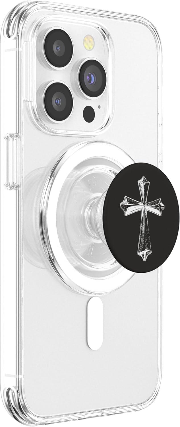 imagePopSockets Phone Grip Midnight Relic PopSockets PopGrip for MagSafeMagnetic PopGrip