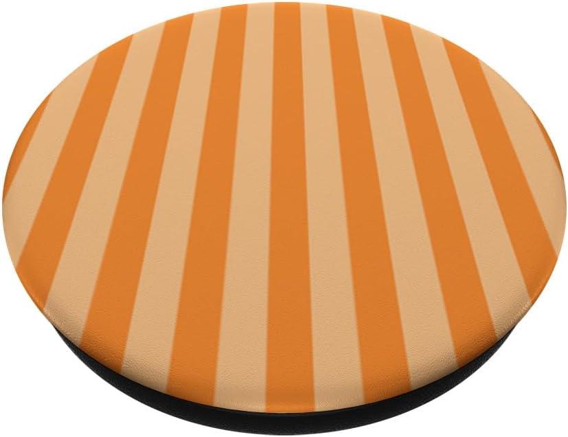 imagePopSockets Phone Grip Orange Stripe PopSockets PopGrip for MagSafeAdhesive PopGrip