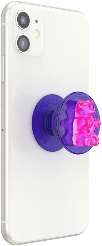 imagePopSockets Phone Grip for MagSafe Magnetic Holder Phone Stand Purple Enamel MosiacBon Bon Purple