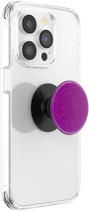 imagePopSockets Phone Grip for MagSafe Magnetic Holder Phone Stand Purple Enamel MosiacConfetti Purple