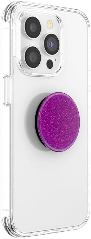 imagePopSockets Phone Grip for MagSafe Magnetic Holder Phone Stand Purple Enamel MosiacConfetti Purple