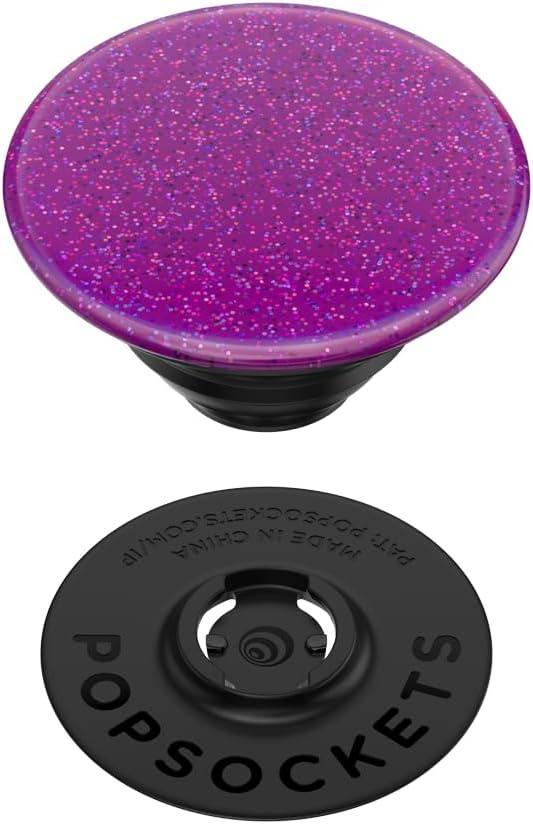 imagePopSockets Phone Grip for MagSafe Magnetic Holder Phone Stand Purple Enamel MosiacConfetti Purple