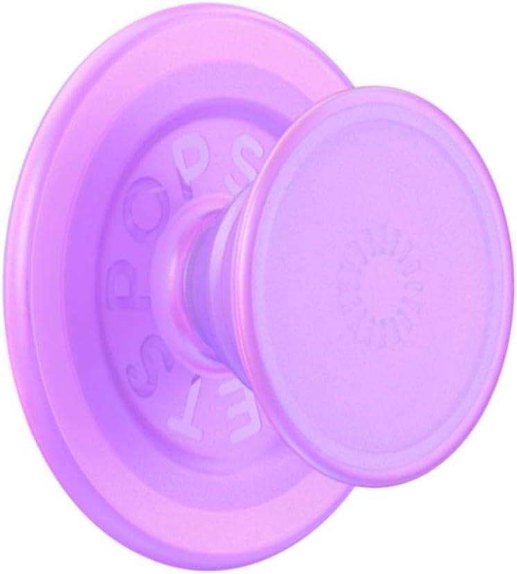 imagePopSockets Phone Grip for MagSafe Magnetic Holder Phone Stand Purple Enamel MosiacPink Clear