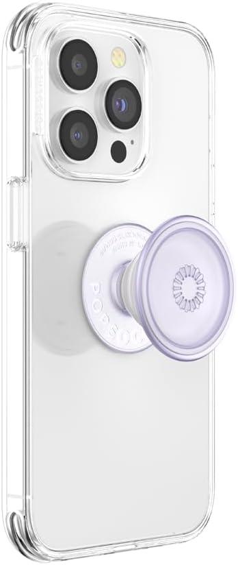 imagePopSockets Phone Grip for MagSafe Magnetic Holder Phone Stand Purple Enamel MosiacPlant Lavender