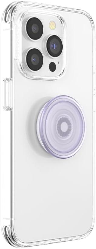 imagePopSockets Phone Grip for MagSafe Magnetic Holder Phone Stand Purple Enamel MosiacPlant Lavender