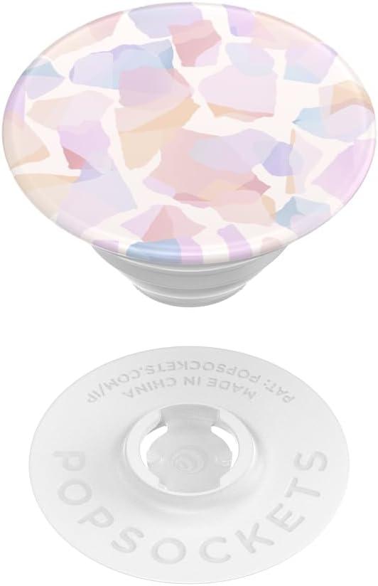 imagePopSockets Phone Grip for MagSafe Magnetic Holder Phone Stand Purple Enamel MosiacSoft Shores