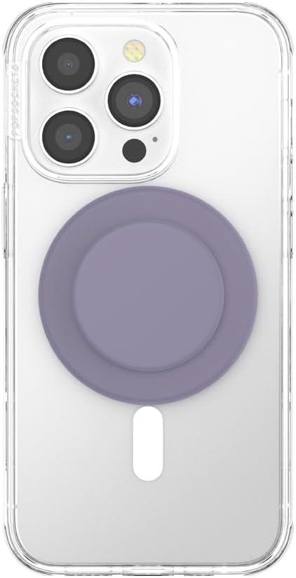 imagePopSockets Phone Grip for MagSafe Magnetic Holder Phone Stand Purple Enamel MosiacSoft Touch Dusk
