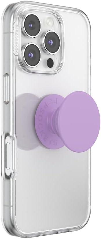 imagePopSockets Phone Grip for MagSafe Magnetic Holder Phone Stand Purple Enamel MosiacWisteria