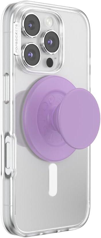 imagePopSockets Phone Grip for MagSafe Magnetic Holder Phone Stand Purple Enamel MosiacWisteria