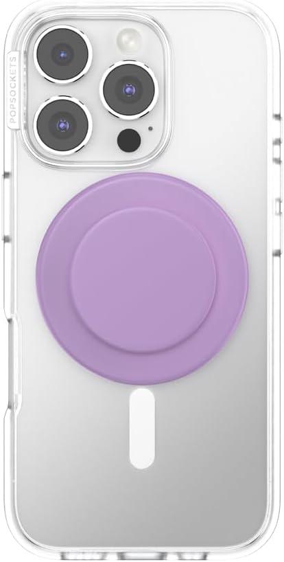 imagePopSockets Phone Grip for MagSafe Magnetic Holder Phone Stand Purple Enamel MosiacWisteria