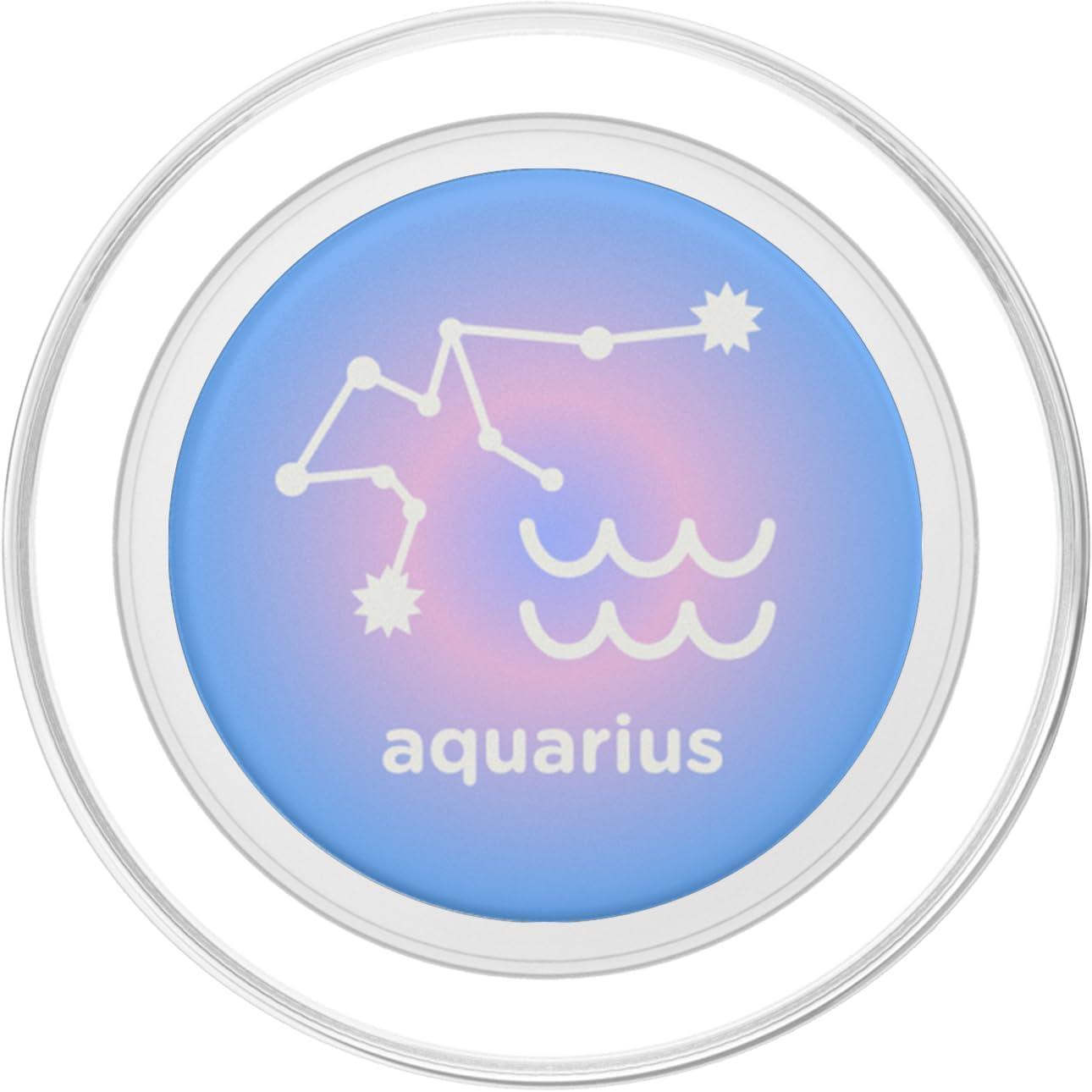 imagePopSockets Zodiac Phone Grip Aquarius Constellation PopSockets PopGrip for MagSafeMagnetic PopGrip