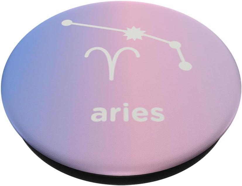 imagePopSockets Zodiac Phone Grip Aries Zodiac PopSockets PopGrip for MagSafeAdhesive PopGrip