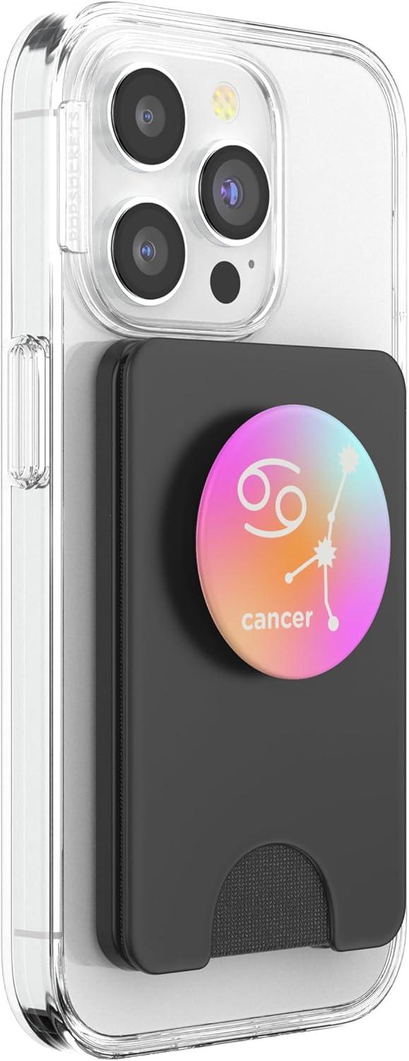 imagePopSockets Zodiac Phone Grip Cancer Constellation PopSockets PopGrip for MagSafeMagnetic PopWallet