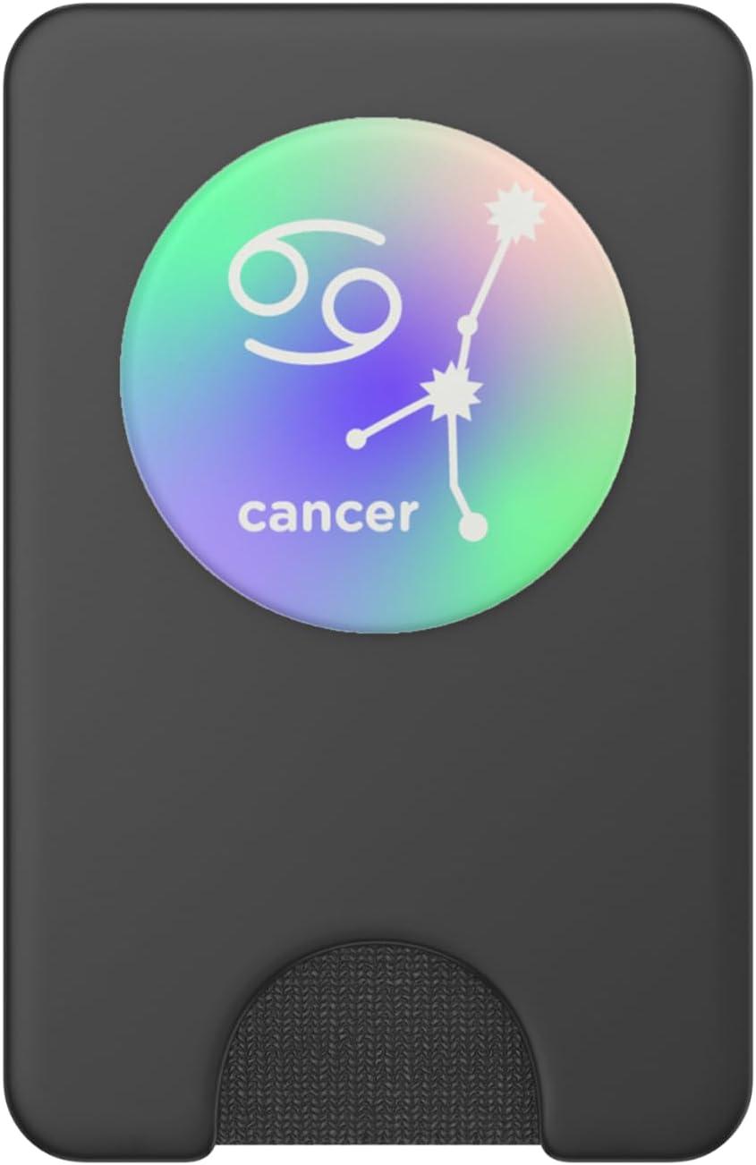 imagePopSockets Zodiac Phone Grip Cancer Zodiac Sign PopSockets PopGrip for MagSafeMagnetic PopWallet