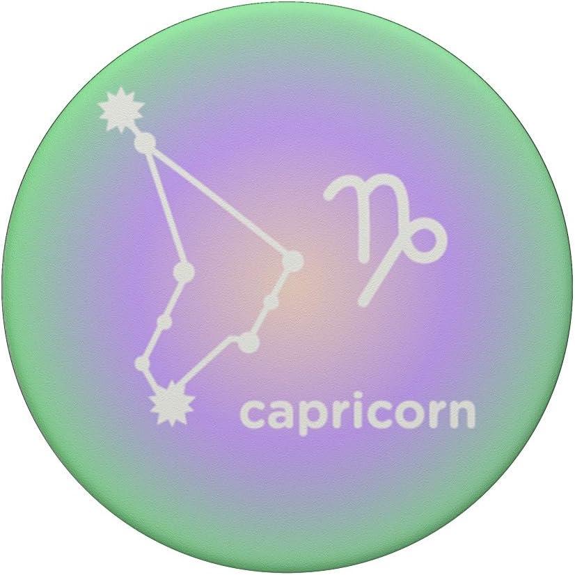 imagePopSockets Zodiac Phone Grip Capricorn Constellation PopSockets PopGrip for MagSafeAdhesive PopGrip