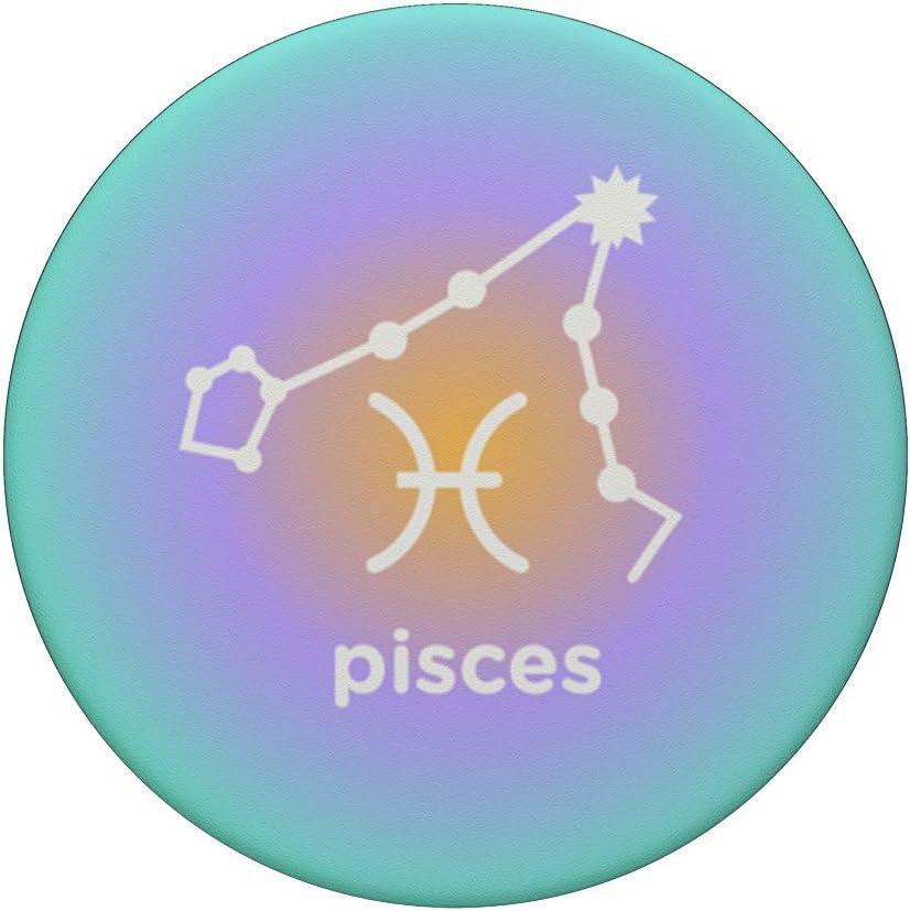 imagePopSockets Zodiac Phone Grip Pisces Zodiac PopSockets PopGrip for MagSafeAdhesive PopGrip