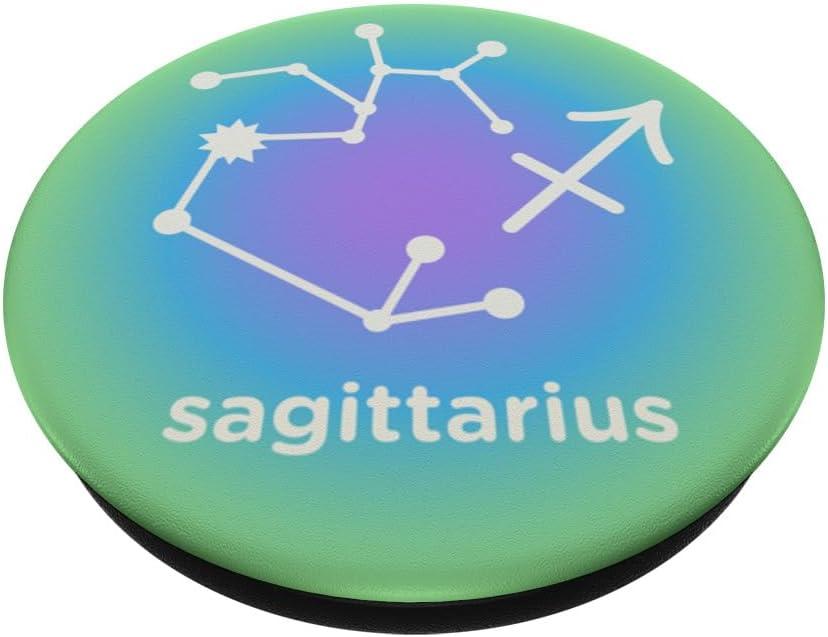 imagePopSockets Zodiac Phone Grip Sagittarius Constellation PopSockets PopGrip for MagSafeAdhesive PopGrip