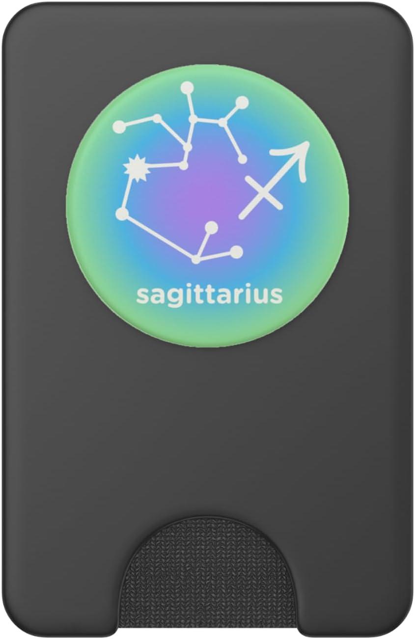 imagePopSockets Zodiac Phone Grip Sagittarius Constellation PopSockets PopGrip for MagSafeMagnetic PopWallet
