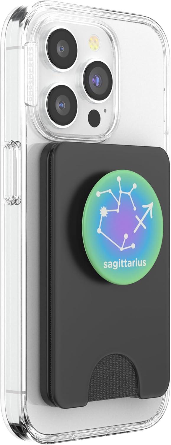 imagePopSockets Zodiac Phone Grip Sagittarius Constellation PopSockets PopGrip for MagSafeMagnetic PopWallet