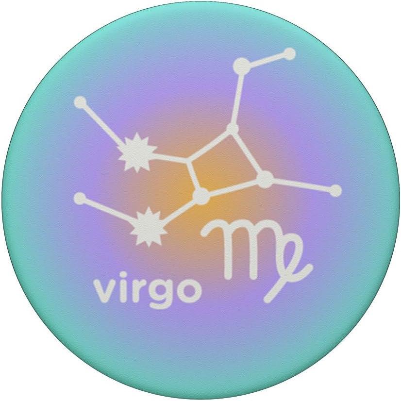 imagePopSockets Zodiac Phone Grip Virgo Constellation PopSockets PopGrip for MagSafeAdhesive PopGrip