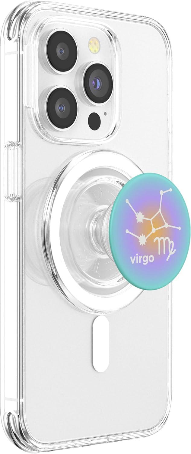 imagePopSockets Zodiac Phone Grip Virgo Constellation PopSockets PopGrip for MagSafeMagnetic PopGrip