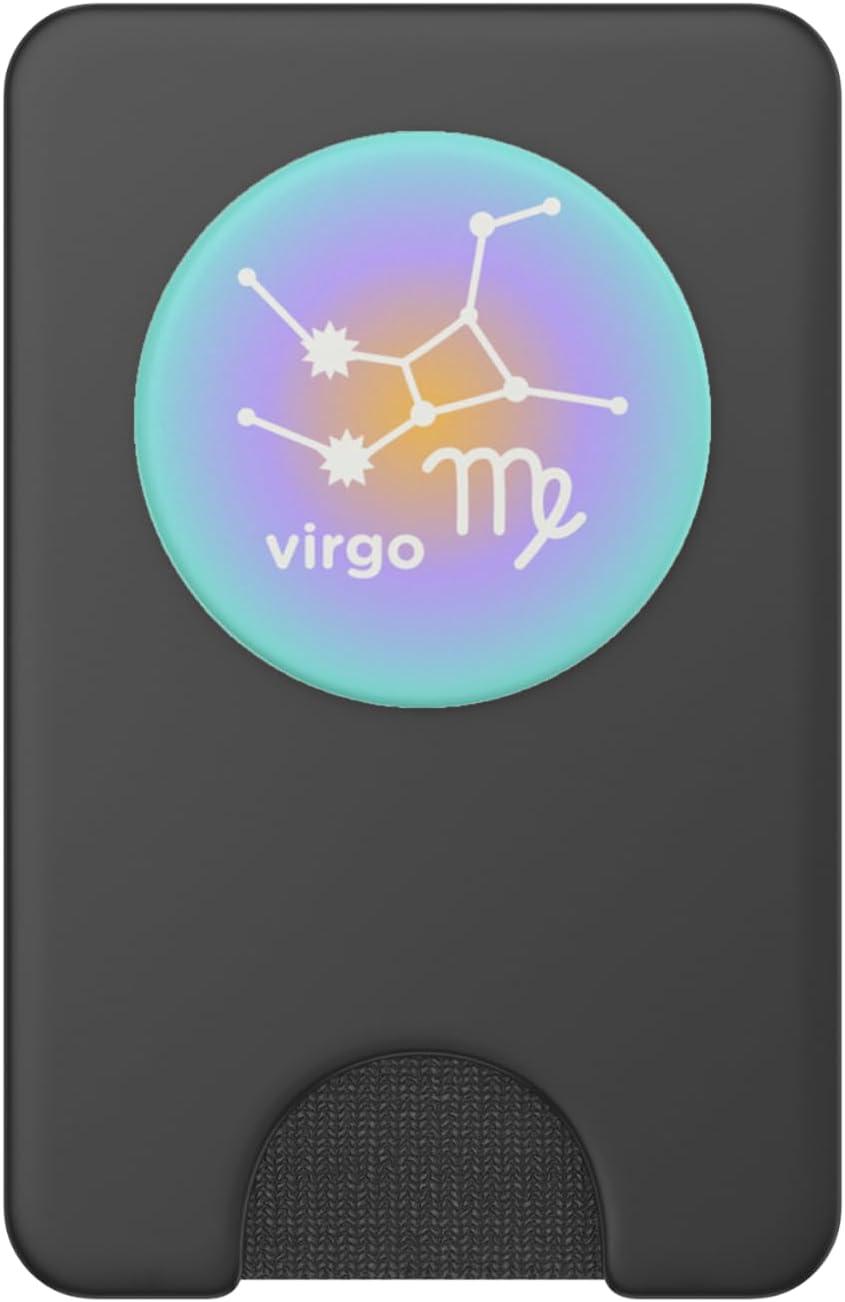 imagePopSockets Zodiac Phone Grip Virgo Constellation PopSockets PopGrip for MagSafeMagnetic PopWallet