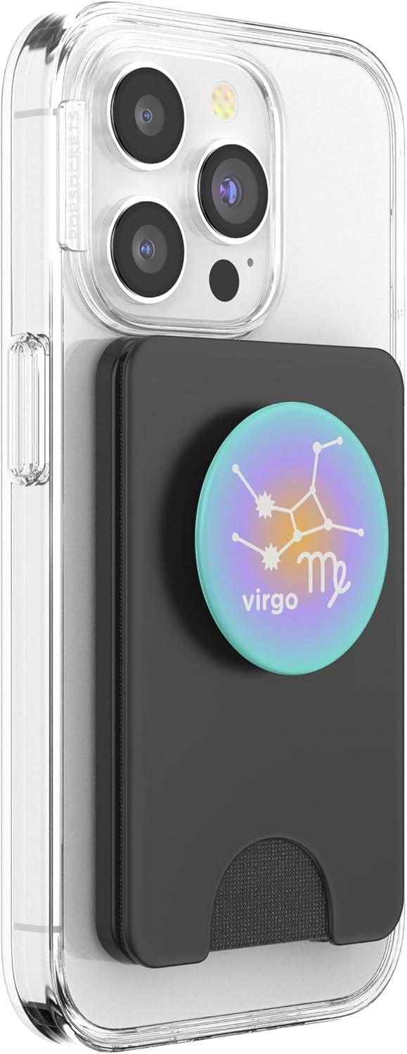 imagePopSockets Zodiac Phone Grip Virgo Constellation PopSockets PopGrip for MagSafeMagnetic PopWallet