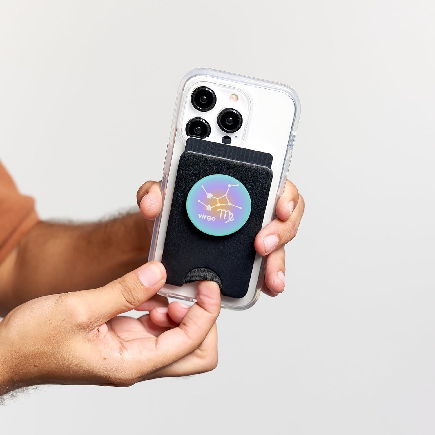 imagePopSockets Zodiac Phone Grip Virgo Constellation PopSockets PopGrip for MagSafeMagnetic PopWallet