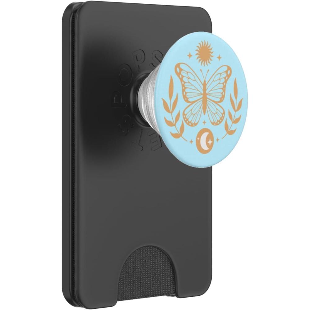 imagePopSockets Celestial Phone Grip Sun amp Moon Butterfly PopSockets PopGrip for MagSafeMagnetic PopWallet