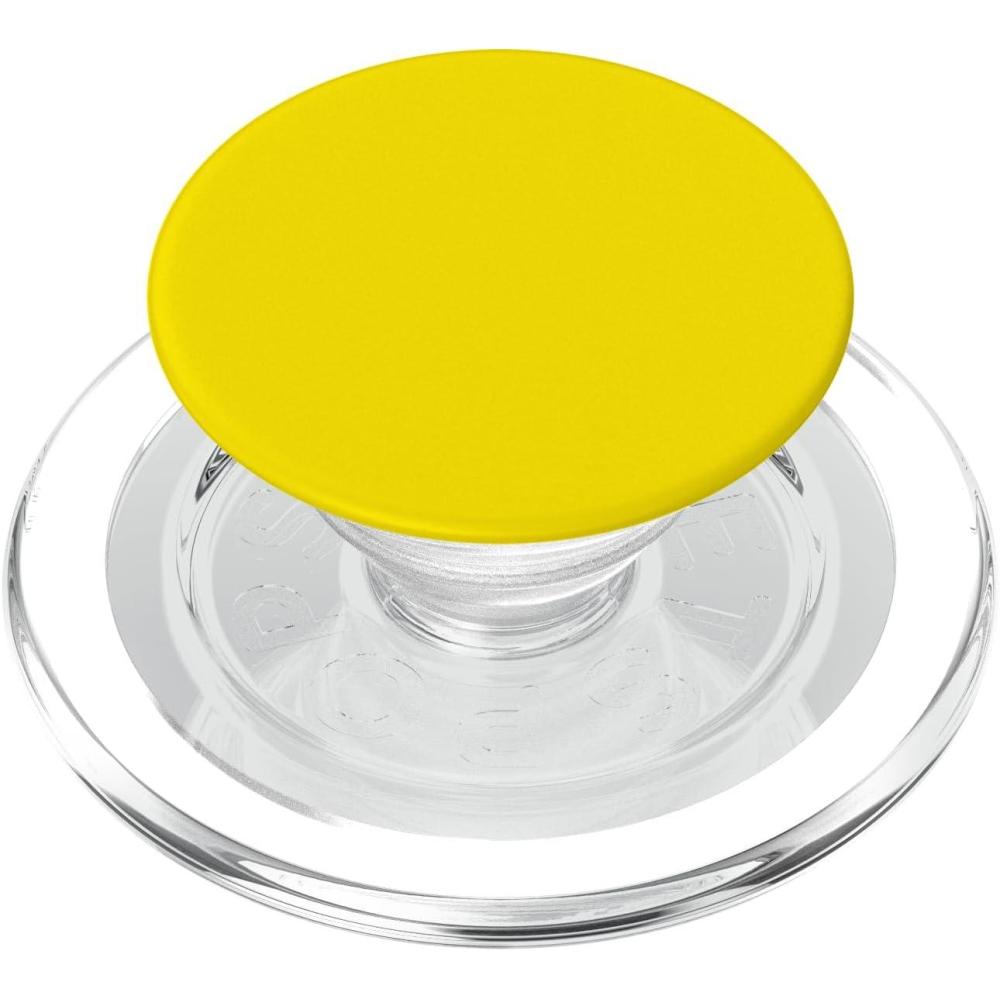 imagePopSockets Phone Grip Classic Yellow PopSockets PopGrip for MagSafeMagnetic PopGrip