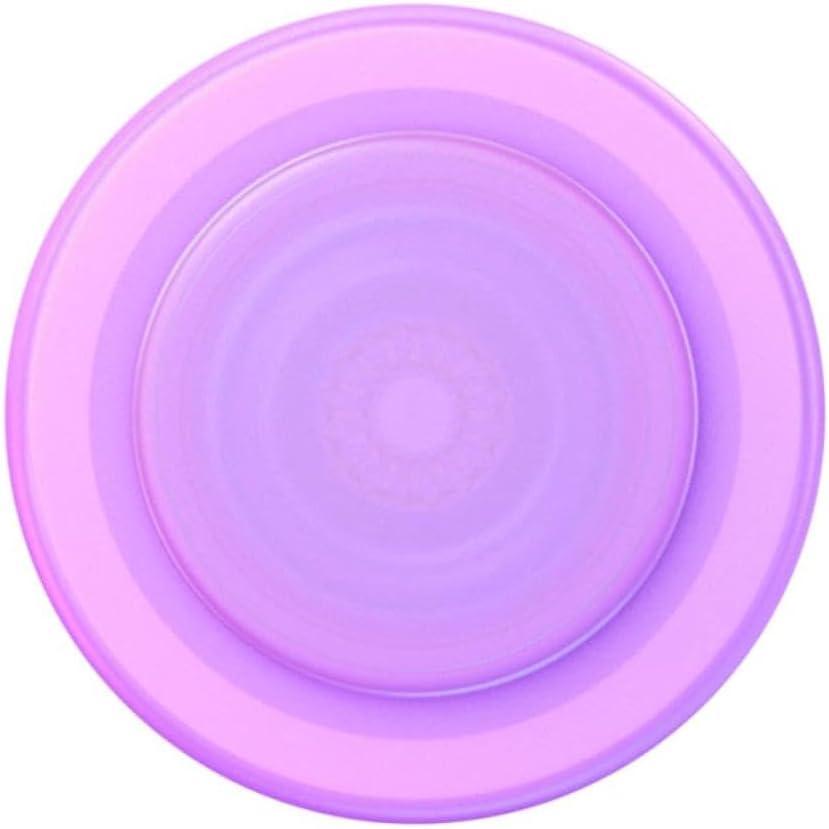 imagePopSockets Phone Grip for MagSafe Magnetic Holder Phone Stand Purple Enamel MosiacPink Clear