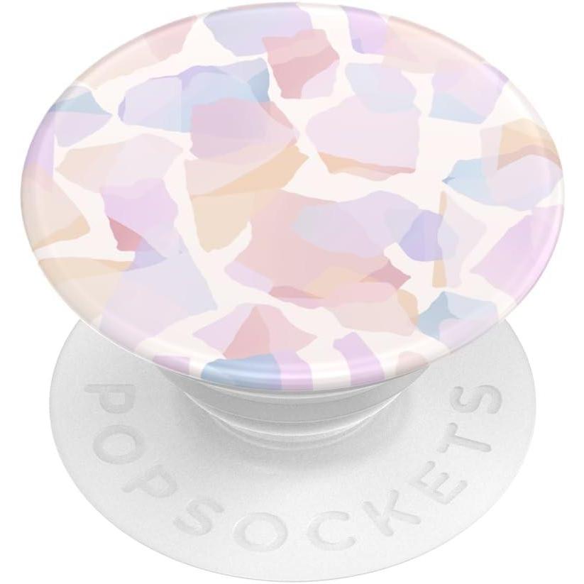 imagePopSockets Phone Grip for MagSafe Magnetic Holder Phone Stand Purple Enamel MosiacSoft Shores