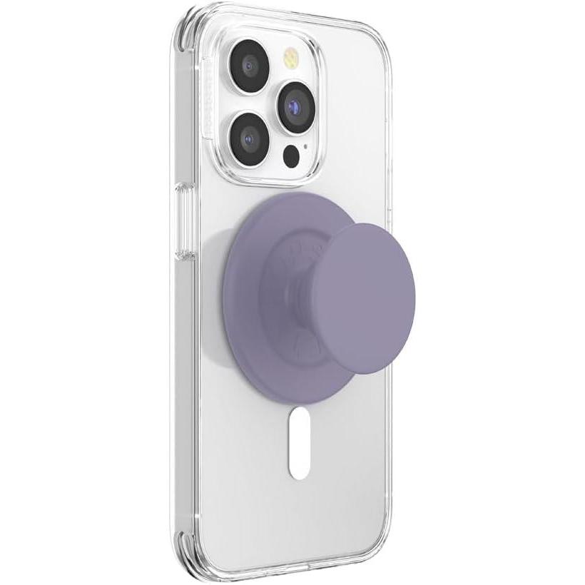 imagePopSockets Phone Grip for MagSafe Magnetic Holder Phone Stand Purple Enamel MosiacSoft Touch Dusk