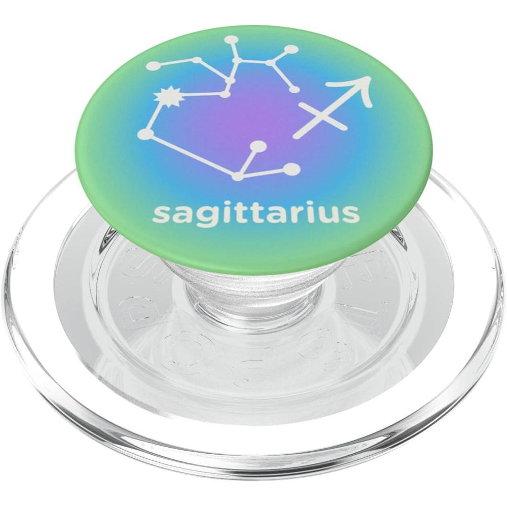 imagePopSockets Zodiac Phone Grip Sagittarius Constellation PopSockets PopGrip for MagSafeMagnetic PopGrip
