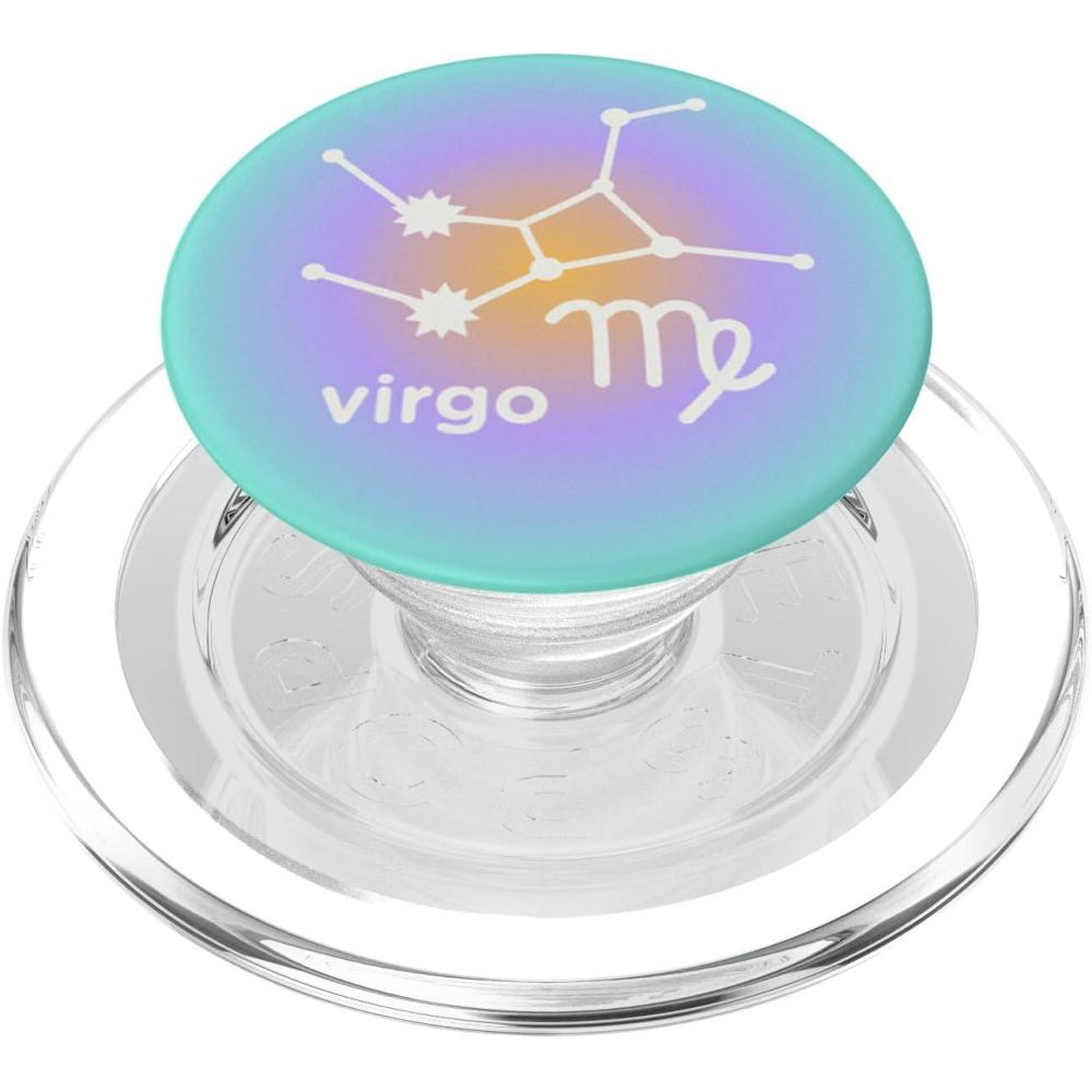 imagePopSockets Zodiac Phone Grip Virgo Constellation PopSockets PopGrip for MagSafeMagnetic PopGrip