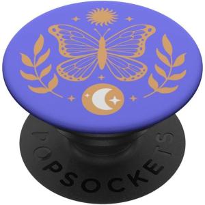 PopSockets Celestial Phone Grip – Twilight Butterfly PopSockets PopGrip for MagSafe(Adhesive PopGrip)