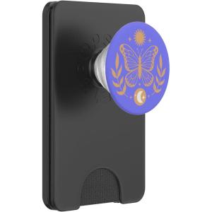 PopSockets Celestial Phone Grip – Twilight Butterfly PopSockets PopGrip for MagSafe(Magnetic PopWallet)