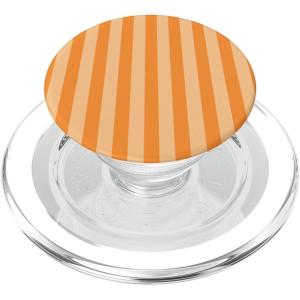 PopSockets Phone Grip – Orange Stripe PopSockets PopGrip for MagSafe(Magnetic PopGrip)