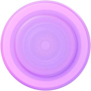 PopSockets Phone Grip for MagSafe, Magnetic Holder, Phone Stand, Purple – Enamel Mosiac(Pink Clear)