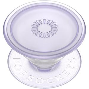 PopSockets Phone Grip for MagSafe, Magnetic Holder, Phone Stand, Purple – Enamel Mosiac(Plant Lavender)